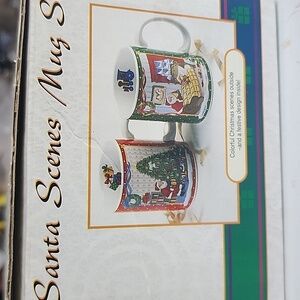 Santa collector mugs